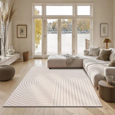 Abbildung von the carpet Teppich »Knight« rechteckig 12 mm Höhe moderner Wohnzimmer elegant glänzender Flor