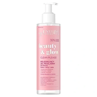 Abbildung von Eveline Cosmetics Beauty &amp; Glow Pflegendes Mizellen Gesichtswaschgel, 200 ml