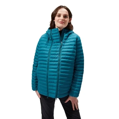 Abbildung von Berghaus Nula Hooded Maternity 2in1 Jacke für Damen, Deep Ocean, 34