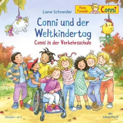 Abbildung von Conni und der Weltkindertag / in Verkehrsschule (Meine Freundin ab 3): 1 CD Eine fröhliche Freundschaftsgeschichte für Kinder 3 Jahren 3: 3)