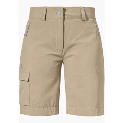 Abbildung von Schöffel Damen Shorts Kitzstein L, wasserabweisende Outdoor Hose mit elastischem Bund, kurze Wanderhose aus Stretch Material zwei Außentaschen
