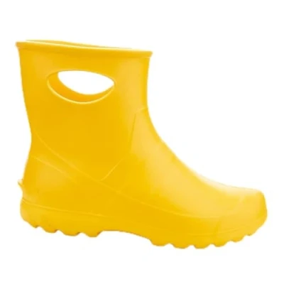 Abbildung von LEMIGO Unisex Sehr Leichte Garten Regenstiefel aus EVA Damen Herren Gummistiefel 36 47 EU (Gelb, 39)