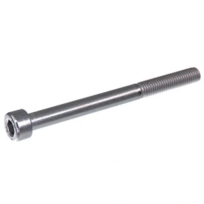 Abbildung von SECCARO Zylinderschraube M10 x 100 mm, Edelstahl V2A VA A2, DIN 912 / ISO 4762, Innensechskant, Teilgewinde, 20 Stück