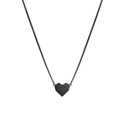 Abbildung von Liebeskind Berlin Damen Collier Edelstahl (schwarz), LJ 0331 N V 40