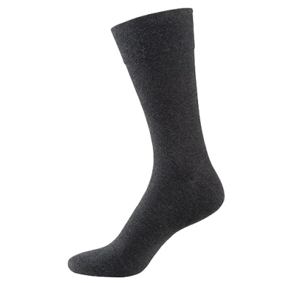 Abbildung von Nur Der Herren 98% Baumwolle Hohe Aus Atmungsaktiver Mit Komfortbund Socken, Anthrazitmel., 43 46 EU