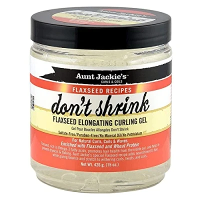 Abbildung von Aunt Jackie&#039;s Don&#039;t Shrink Flaxseed Elongating Curling Gel, 15 oz by