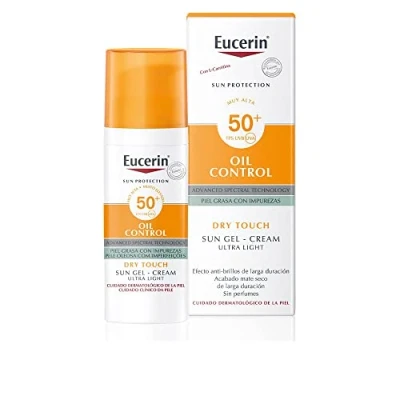 Abbildung von Eucerin Sun Face Oil Control Gel Cream SPF 50+