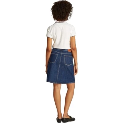 Abbildung von Tommy Hilfiger Jeansrock, Damen, Größe: 32, Ace