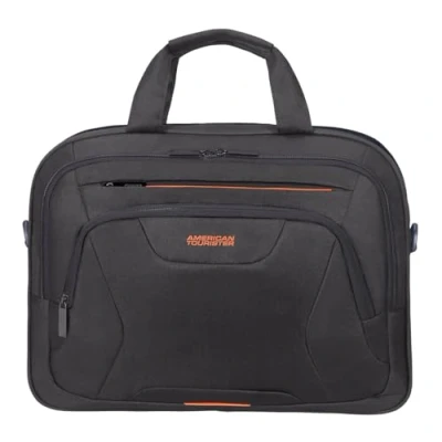 Abbildung von American Tourister At Work Laptop Bag 15.6 Black/Orange Businessrucksack