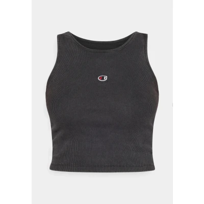 Abbildung von Champion Icons WASH CROP TANK Top, Damen, Größe: Large, Black