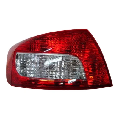 Abbildung von ABAKUS 550 1953L UE Rückleuchte links P21W, PY21W Rot ohne Lampenträger, Glühlampe PEUGEOT: 407 Saloon