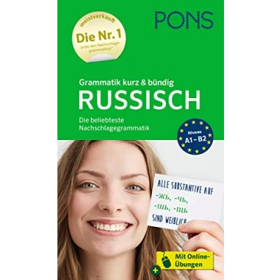 Abbildung von PONS Grammatik kurz und bündig Russisch: Die beliebteste Nachschlagegrammatik mit Online Übungen