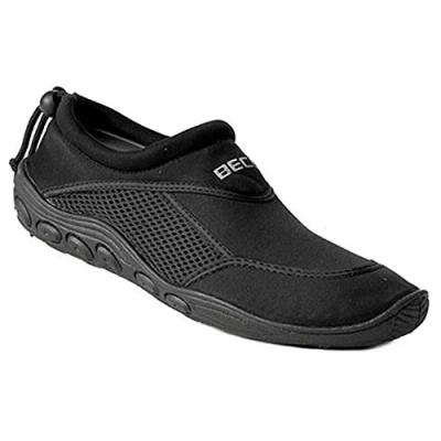 Abbildung von BECO Badeschuhe / Surfschuhe für Damen und Herren schwarz 38