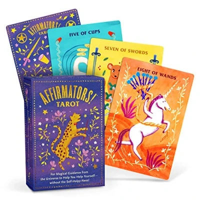 Abbildung von Affirmators! Tarot Cards Deck Daily with Positive Affirmations For Magical Guidance from the Universe to Help You Yourself without Self Helpy Ness