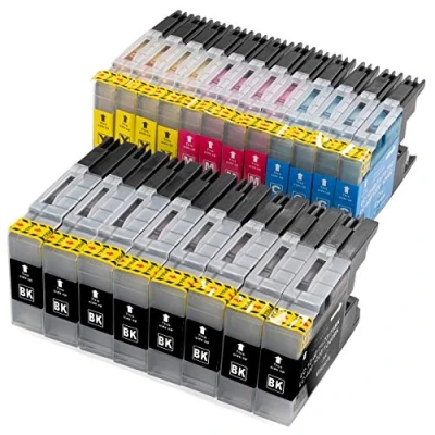 Abbildung von ESMONLINE 20 komp. Druckerpatronen als Ersatz für Brother LC 1280XL 1240 1220 MFC J430W J625DW J725DW J825DW J925DW J5910DW J6510DW J6710DW J6910DW LC1280XL LC1240 LC1220
