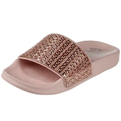 Abbildung von Skechers Damen Pop Ups New Spark slides, Pink, 41 EU
