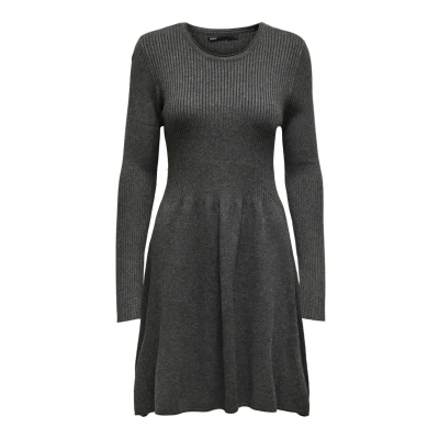 Abbildung von ONLY Onlalma Dress Strickkleid, Damen, Größe: XXL, Dark grey melange