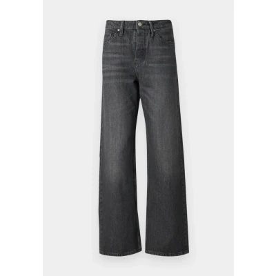 Abbildung von Tommy Hilfiger Loose Straight Jeans Relaxed Fit, Damen, Größe: 26x28, Black denim