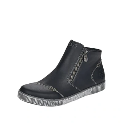 Abbildung von Rieker Sneaker high, Damen, Größe: 42, Schwarz Schuhe