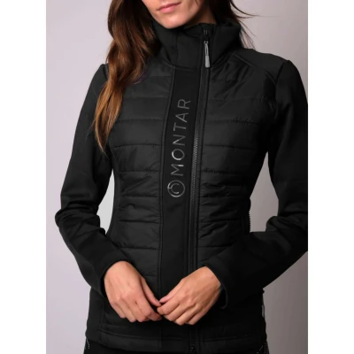 Abbildung von Montar Jacke Emma Quilt Schwarz XS