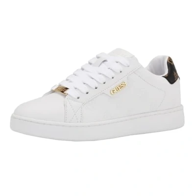Abbildung von GUESS Damen Renzy Sneaker, Weiss/opulenter Garten, 42.5 EU