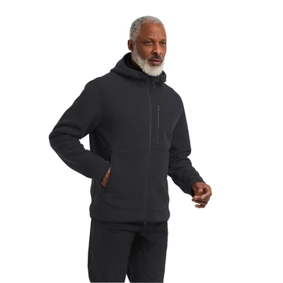 Abbildung von Jack Wolfskin LAKE Ridge Hooded Fleecejacke, Herren, Größe: XXL, Black