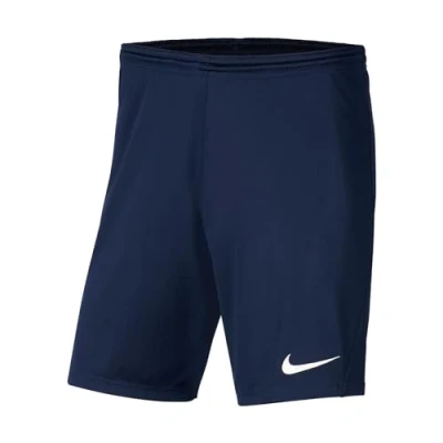 Abbildung von Nike Performance Fussball Drifit PARK kurze Sporthose für Kinder, Größe: 140 152, Midnight navy / white