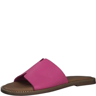 Abbildung von Tamaris Pantolette flach, Damen, Größe: 37, Pink Schuhe