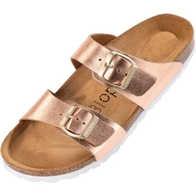 Abbildung von Palado Samos Pantolette flach, Damen, Größe: 37, Rose Schuhe