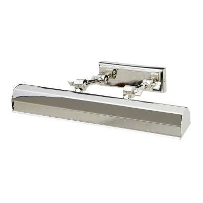 Abbildung von Elstead Lighting Chawton PLM PN Bilderleuchte 2xE14 H:11,9 L:18,6 B:40,2