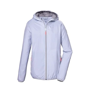 Abbildung von killtec Damen Funktionsjacke/Regenjacke mit Kapuze, packbar KOS 109 WMN JCKT, silbergrau, 38, 42955 000