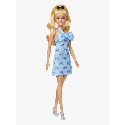 Abbildung von Barbie Anziehpuppe »Fashionista Puppe mit blauer Schleife«