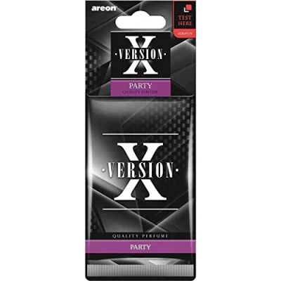 Abbildung von AREON x Autoduft Vanille Auto Duft Lufterfrischer Schwarz Aufhänger Anhänger Spiegel Pappe 2D (Vanilla Set Pack 10)