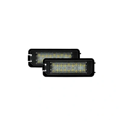 Abbildung von AUTO STYLE Satz LED Nummerschildbeleuchtung kompatibel mit Volkswagen / Skoda Seat Porsche Bentley diverse Modelle