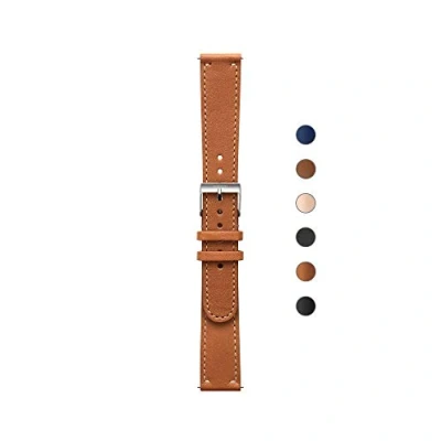 Abbildung von WITHINGS Premium Lederarmband für ScanWatch, Steel HR, HR Sport, Move ECG, und
