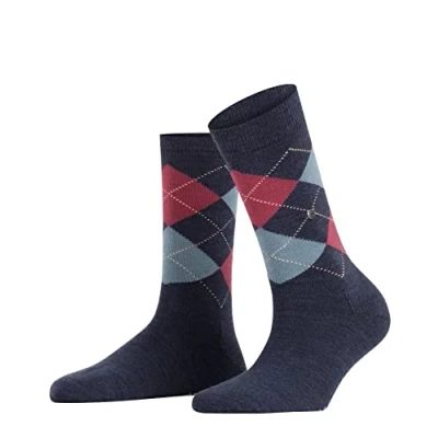 Abbildung von Burlington Marylebone Onesize Socken, Damen, Größe: 36 41, Dark blue mel