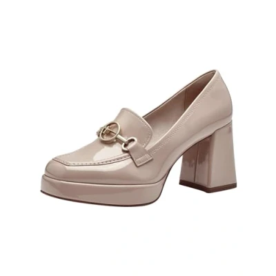 Abbildung von Tamaris Slipper, Damen, Größe: 40, Nude patent Kunststoff