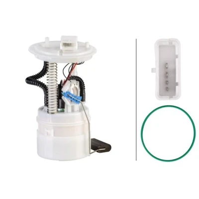 Abbildung von HELLA 8TF 358 106 001 Kraftstoff Fördereinheit mit Dichtung, Tankgeber elektrisch FIAT: Punto III Hatchback
