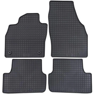Abbildung von Petex 81810 Fußmattensatz Gummi vorne und hinten 4 schwarz SEAT: Arona, IBIZA 5