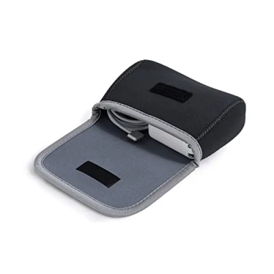 Abbildung von LENTION Kabeltasche klein Reise Kabel Organizer Tasche für Zubehöre zur Aufbewahrung (MacBook, Laptop Stromadapter, kabellose Maus, Handy Ladegerät) Elektronik Kleine (dunkelgrau)