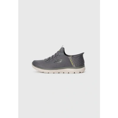 Abbildung von Skechers Summits High Range Hands Free Slip in Sneaker für Herren, zum Reinschlüpfen, Dunkelgrau, 40 EU Weit