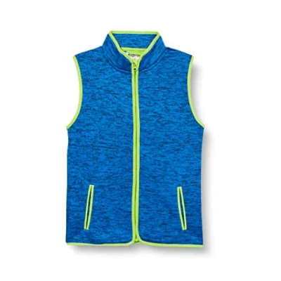 Abbildung von Playshoes Unisex Kinder Fleece Weste Outdoor Oberteil, blau Strickfleece, 152