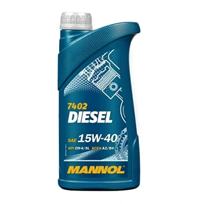 Abbildung von Mannol Diesel 15W 40 1l Motoröl MN7402 1 VOLKSWAGEN: Transporter 4, MERCEDES BENZ: A Class, SKODA: Fabia 2