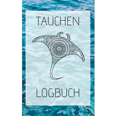 Abbildung von Tauchen Logbuch: Gerätetauchen Dive Log. Platz für 100 Tauchgänge auf vorgedruckten Seiten Taucher