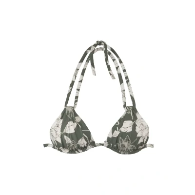 Abbildung von s.Oliver Bikinitop, Damen, Größe: 38xA/B, Olive creme