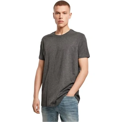 Abbildung von Build Your Brand Herren T Shirt Round Neck, Basic für Männer, Rundhalsausschnitt, Baumwolle