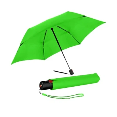 Abbildung von Knirps Taschenschirm Ultra U.200 Medium Duomatic Auf Zu Automatik Sturmfest Windproof Neon Green