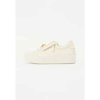 Abbildung von Gabor Sneaker low, Damen, Größe: 40.5, Panna/gold Schuhe