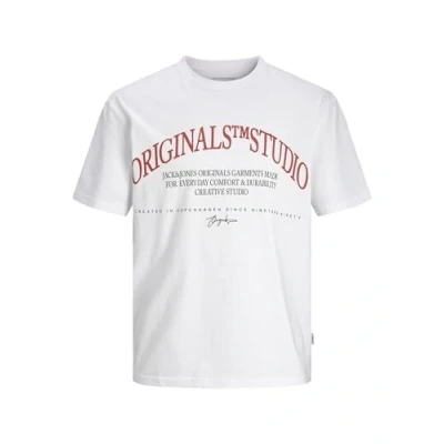 Abbildung von JACK &amp; JONES Male T Shirt Gedruckt Rundhalsausschnitt