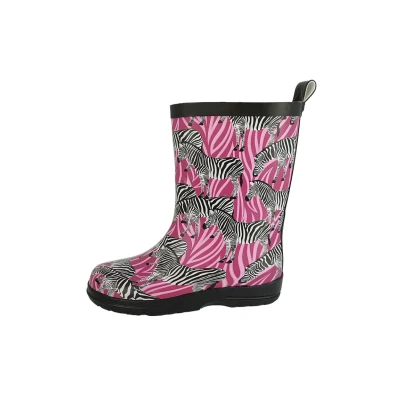 Abbildung von Beck Zebra Gummistiefel für Kinder, Größe: 26, Multicolor Schuhe